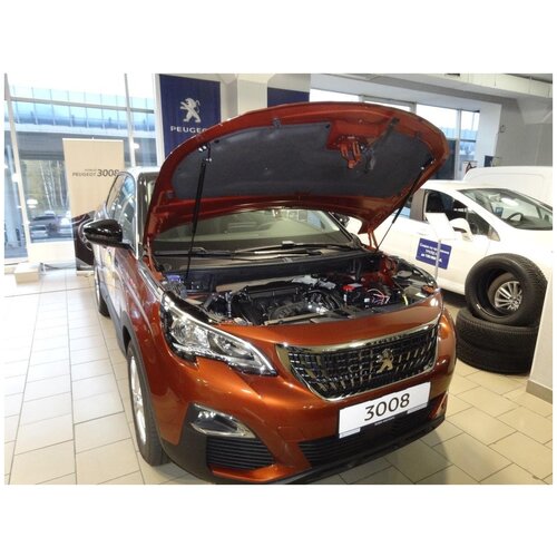 фото Амортизатор (упор) капота на peugeot 3008 ku-pg-3008-00 aengineering