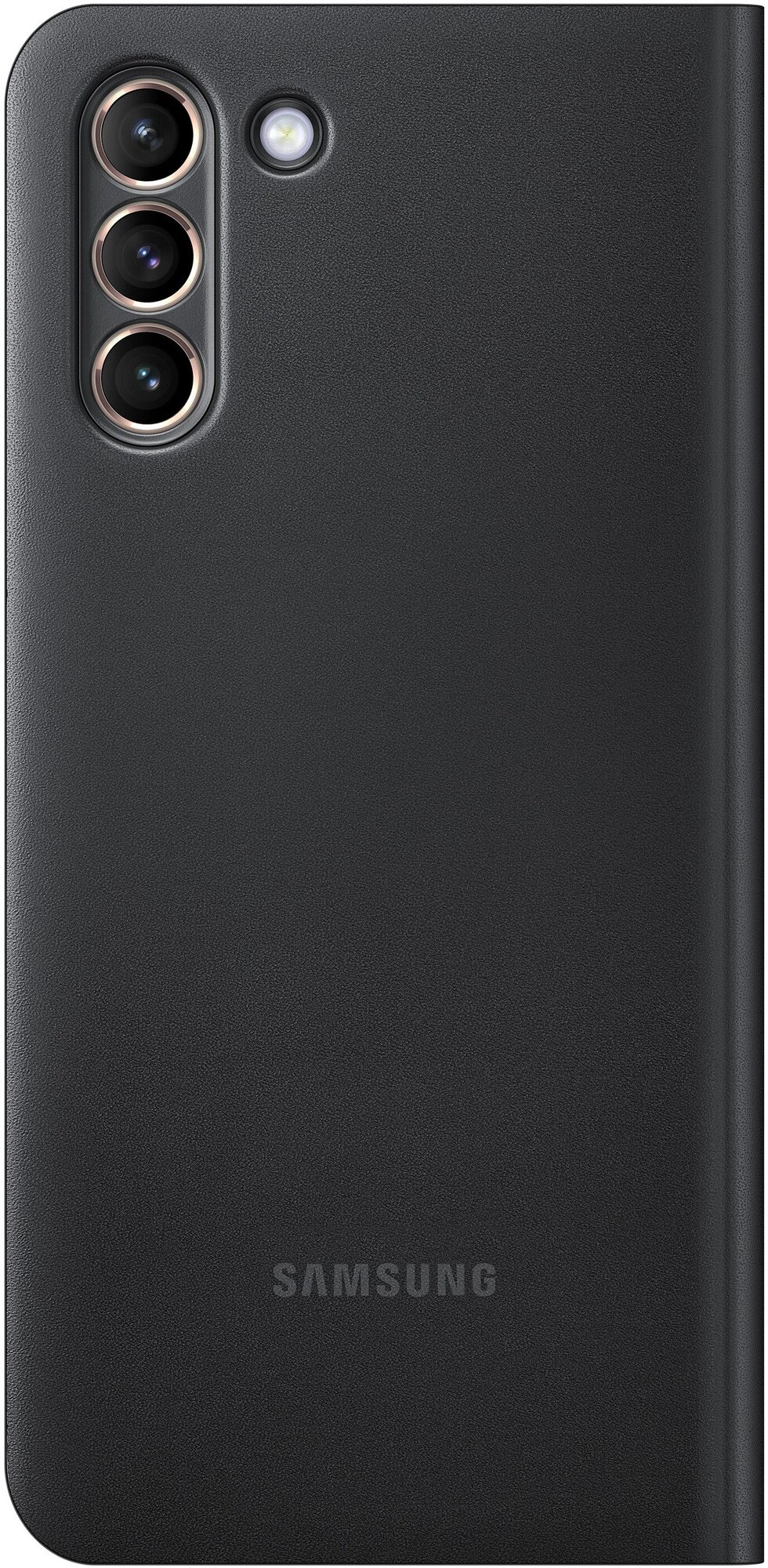 Чехол (флип-кейс) SAMSUNG Smart LED View Cover, для Samsung Galaxy S21+, черный [ef-ng996pbegru] - фото №4