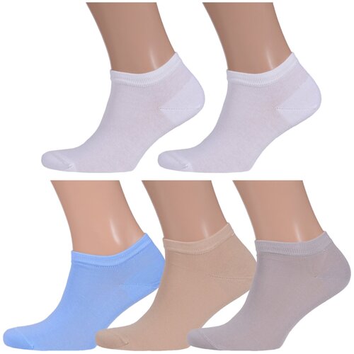 фото Комплект из 5 пар мужских носков lorenzline микс 9, размер 27 (41-42)