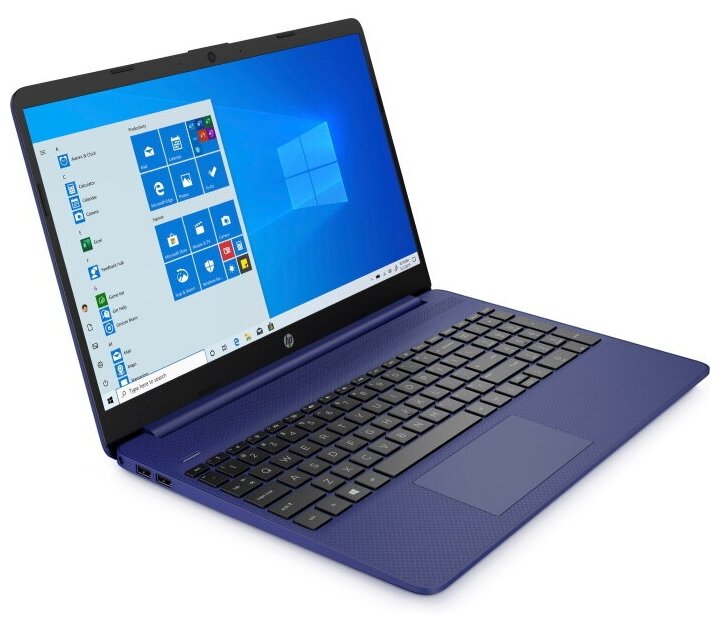 Ноутбук HP 15s-fq0071ur Win 10 Home Blue (3B3P2EA)