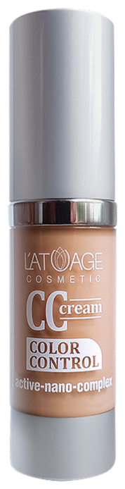 L'atuage "Тональный крем LATUAGE COSMETIC CC" Крем тональный L`ATUAGE COSMETIC CC "Легкий загар"