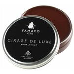 Famaco Воск для обуви Cirage De Luxe коричневый - изображение