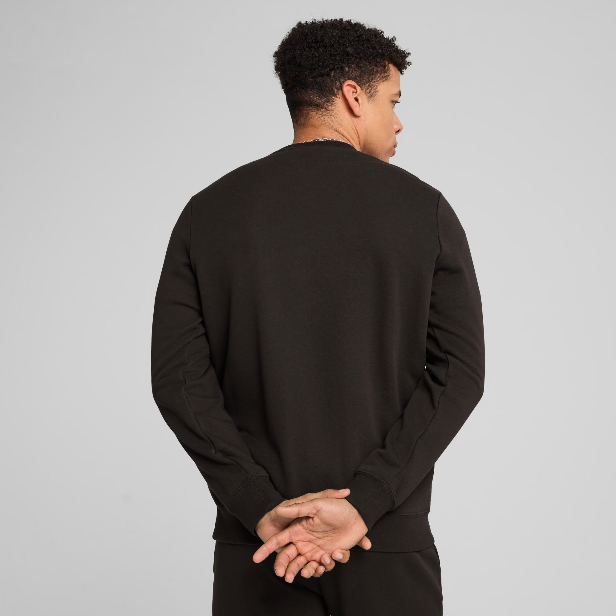 Свитшот PUMA Essentials Small No. 1 Logo Crew, размер S, , черный — фото 1