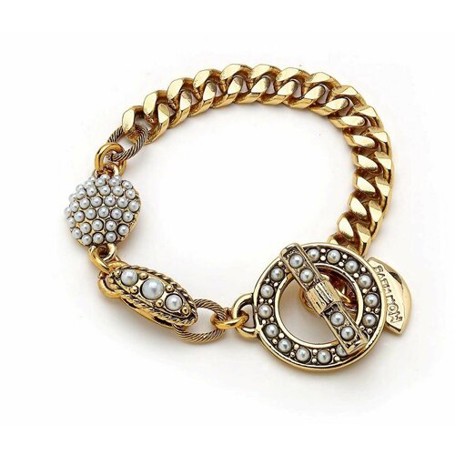 Браслет MON REVE, с жемчугом, MR-BMR23K002 золотистый