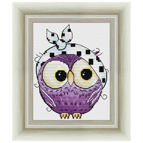 фото Набор для вышивания крестиком чудо-холст "виолетта" 9,2х11,7