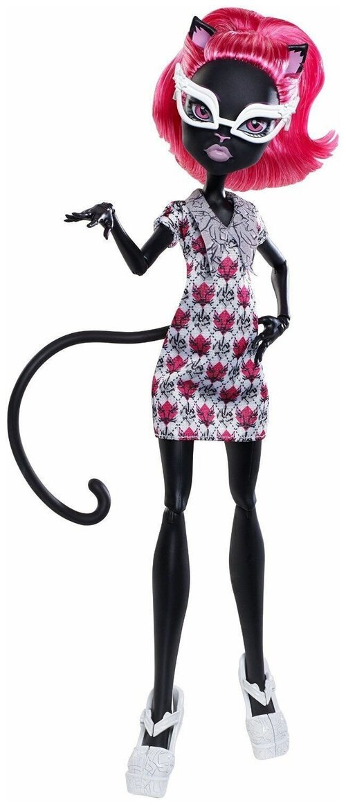 Кукла Monster High Крик Гиков Кетти Нуар, 27 см, CKD79 черный..