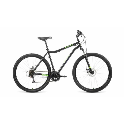 Велосипед горный хардтейл ALTAIR MTB HT 29 20 D 17 2022 17 черныйярко-зелёный 2243000₽