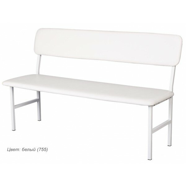 фото Банкетка медицинская со спинкой МД БС