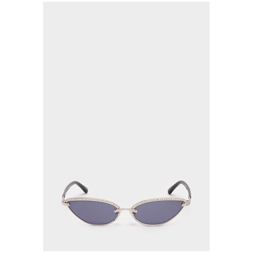 Солнцезащитные очки Linda Farrow, кошачий глаз, синий