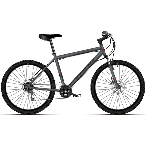 Велосипед Stark'21 Respect 26.1 D Microshift черный 7 скоростей рама 18