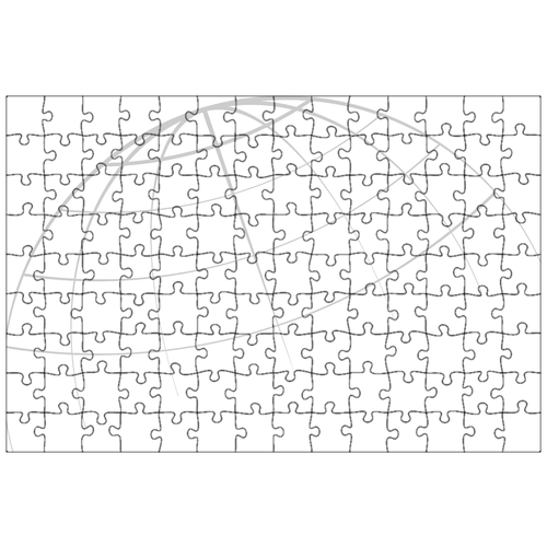фото Магнитный пазл 27x18см."глобальный, мир, сетка" на холодильник lotsprints
