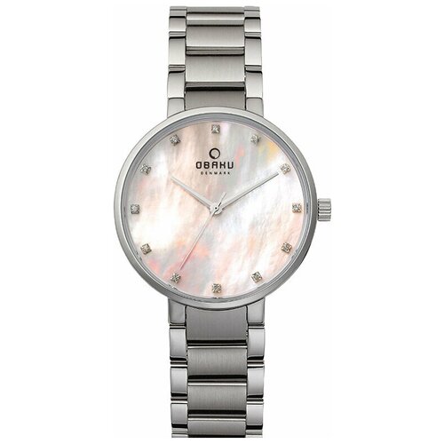 Часы Obaku V189LXCPSC серебристый  