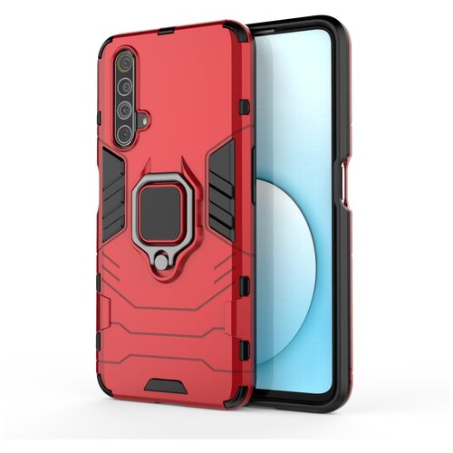 фото Чехол-бампер mypads для realme x50 5g противоударный усиленный ударопрочный серебристый