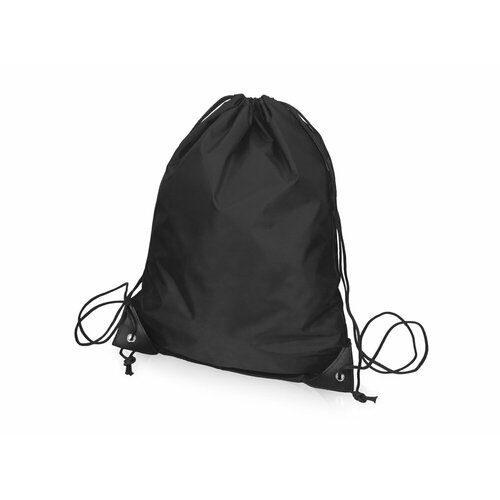 Рюкзак-мешок Reviver из переработанного пластика, цвет черный