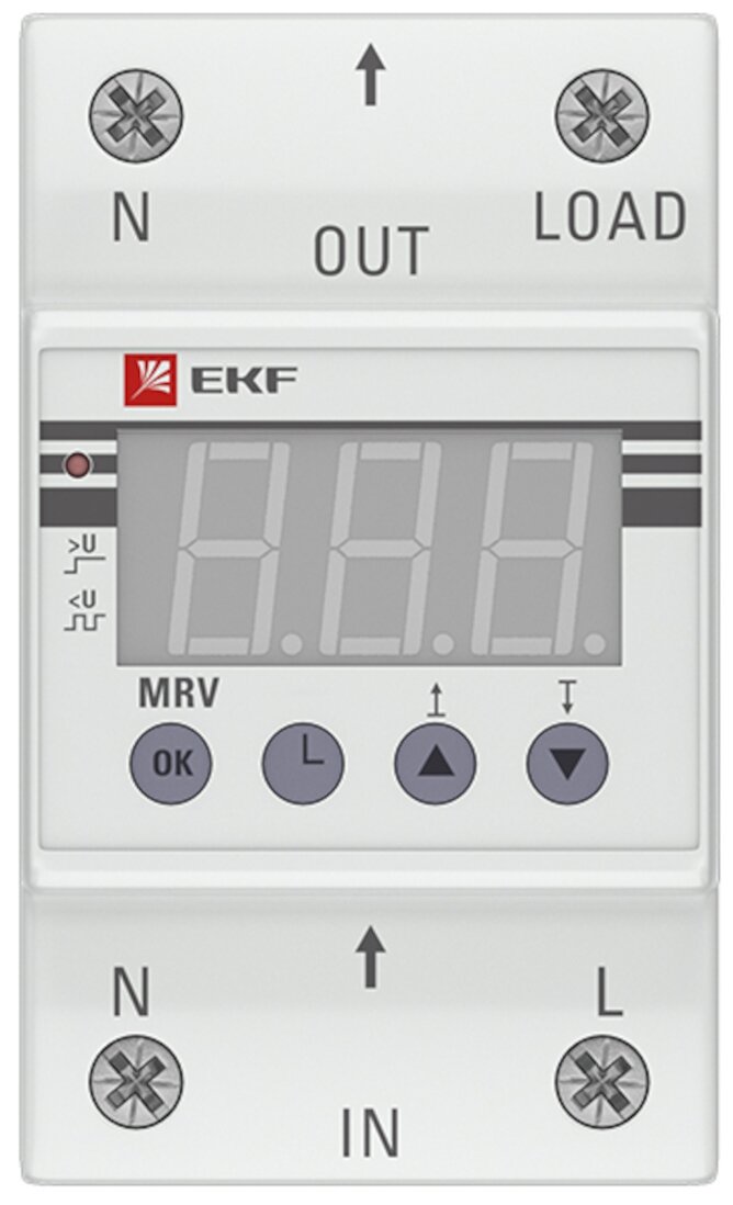 Реле контроля напряжения EKF MRV-63A - фотография № 2