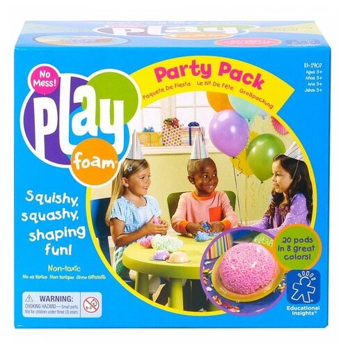 Пластилин Learning Resources PlayFoam Party Pack (EI-1907) 8 цв.