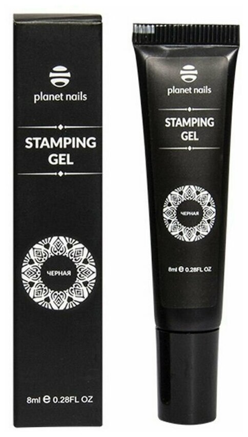 фото Planet Nails Гель-краска / Stamping Gel, мятный, 8 мл