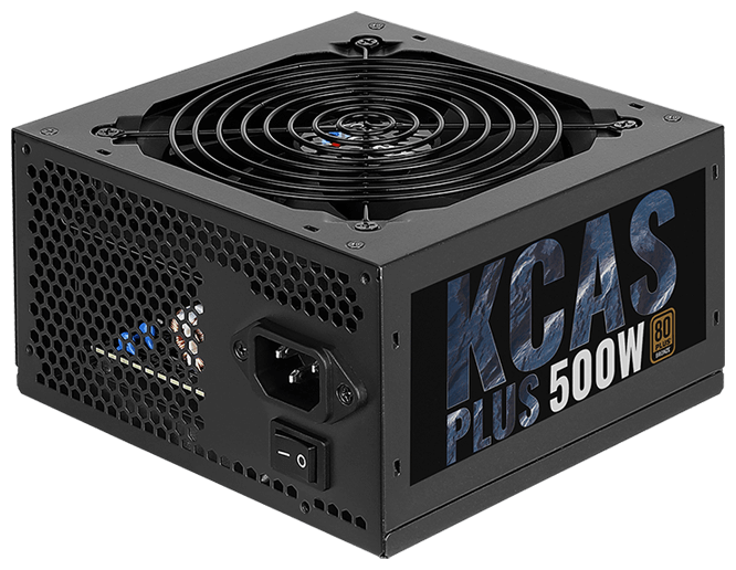 Блок питания AeroCool KCAS PLUS 500W черный