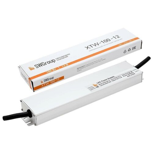 Блок питания SWG 12V 100W IP67 8,3A XTW-100-12 003069