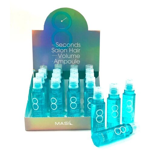 Маска-филлер для объема волос 8 Seconds Salon Hair Volume Ampoule маска филлер для объема волос masil 8 seconds salon hair volume ampoule 10 15 мл