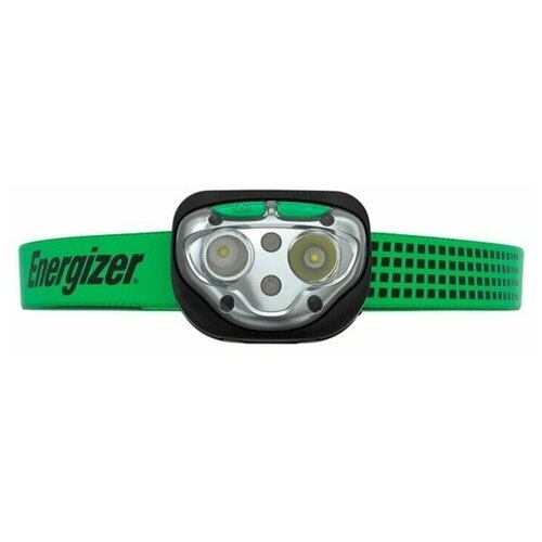 фото Налобный фонарь energizer vision ultra rechargeable headlamp 400 lm черный/зеленый