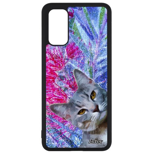 фото Чехол на телефон galaxy s20, s20 5g, "котик" усатый cat utaupia