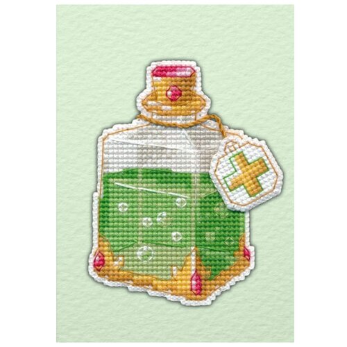 фото Набор для вышивания «магнит. эликсир здоровья», 6,2x9,1 см, овен