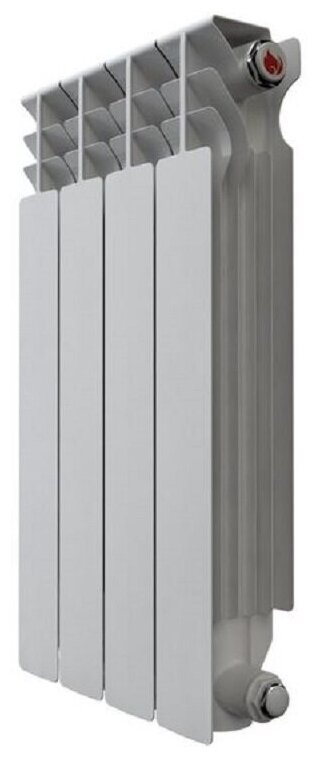 Радиатор алюминиевый "НРЗ" 500/100(12) 4 секции люкс