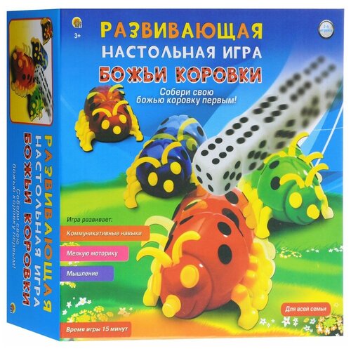 Настольная игра Рыжий кот Божьи Коровки ИН-3110