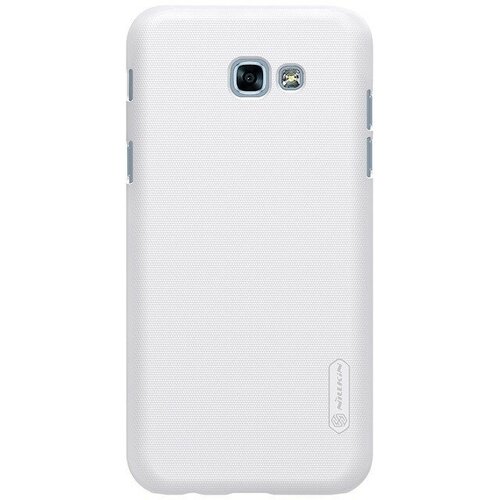 Накладка пластиковая Nillkin Frosted Shield для Samsung Galaxy A3 (2017) A320 белая накладка пластиковая nillkin frosted shield для samsung galaxy c5 c5000 коричневая