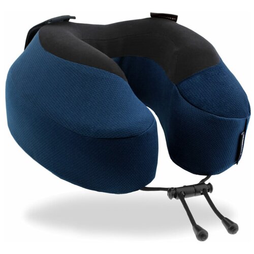 Подушка для шеи Cabeau, синий надувная подушка для шеи cabeau air evolution midnight