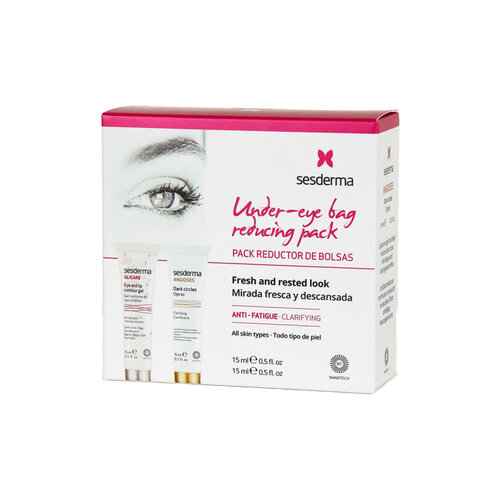 Набор для кожи вокруг глаз от темных кругов KIT ANGIOSES Gel GLICARE Gel 15 мл 15 мл 3575₽