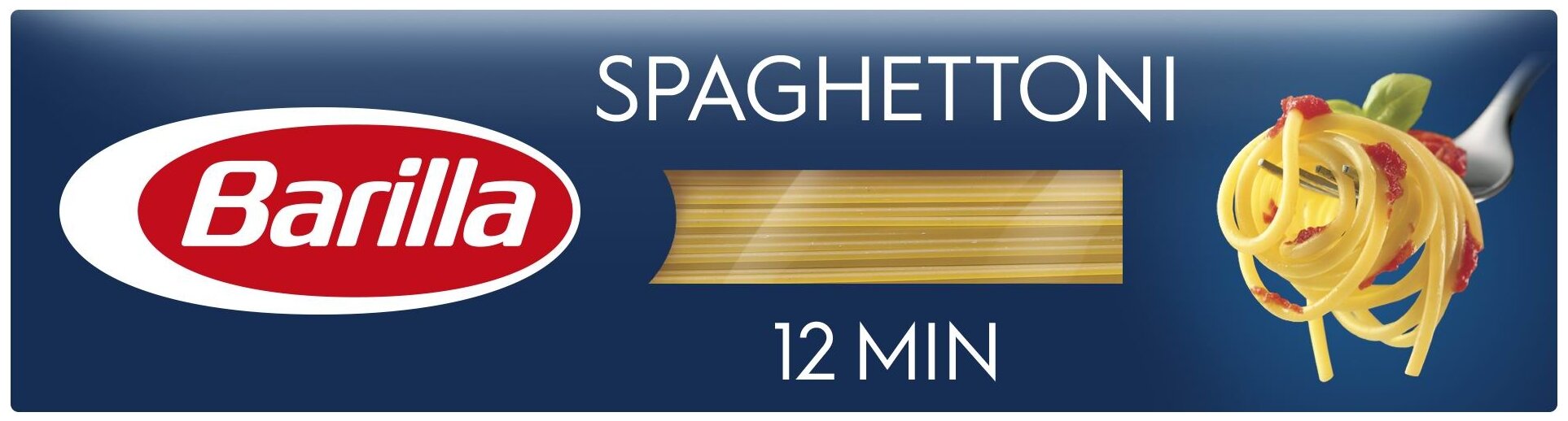 Barilla Макароны Spaghettoni n.7, 450 г - фотография № 1