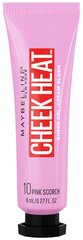 Maybelline New York Румяна Cheek Heat, 10 холодный розовый