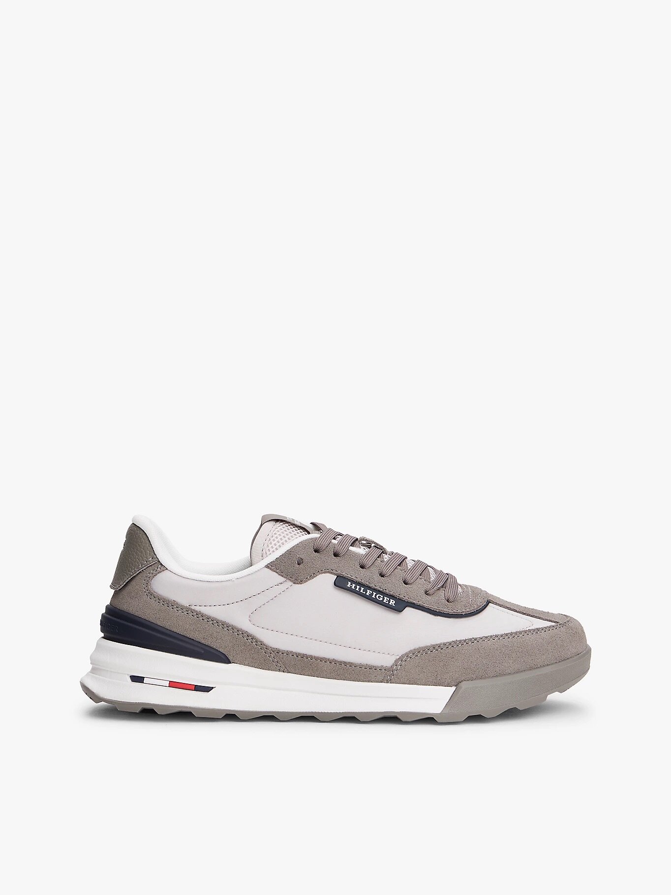 Кроссовки TOMMY HILFIGER, размер 42 EU, серый/бежевый — фото 1