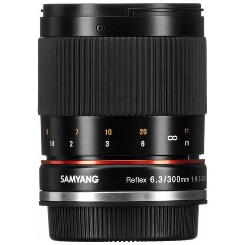 Объектив Samyang 300mm f/6.3 ED UMC CS Reflex Mirror Lens Fujifilm X, Silver