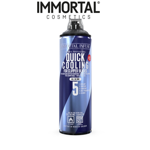 Иммортал Инфьюз / Immortal Infuse - Охлаждающий спрей для машинок для стрижки Quick Cooling 500 мл