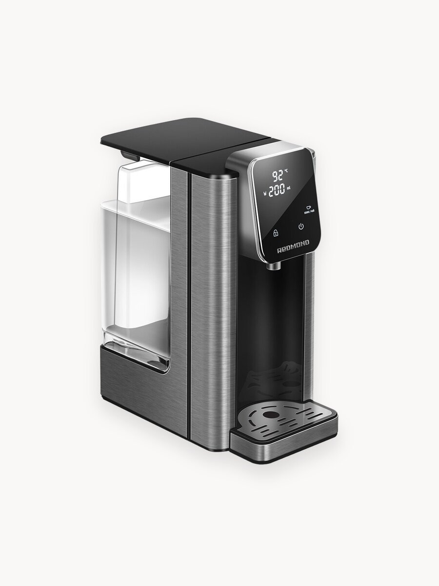 Термопот проточный электрический редмонд RTP-806, сенсорный, 6 режимов, моментальный нагрев, выбор порции, 2,7л, 2600 Вт