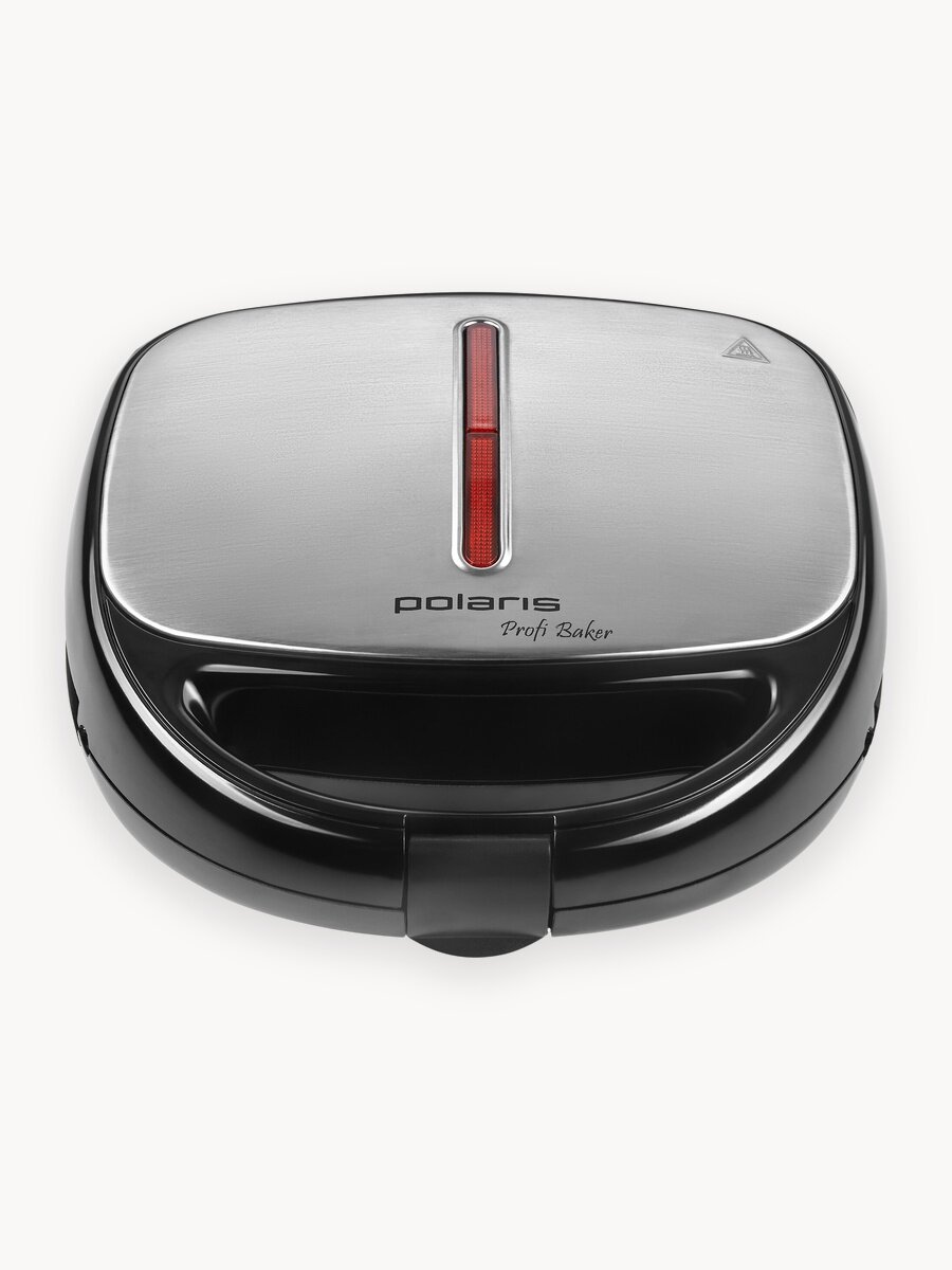 Мультипекарь Polaris PST 0105, антипригарное покрытие, 850Вт, черный/серый