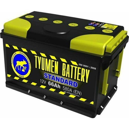 Аккумуляторы для легковых автомобилей TYUMEN BATTERY Аккумуляторная батарея Tyumen Battery 6СТ-66LR STANDARD обратной полярности