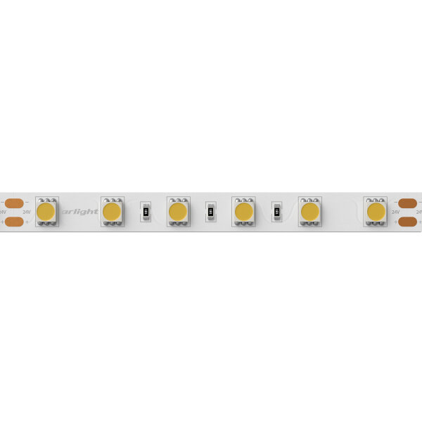Светодиодная лента Arlight 14,4W/m 60LED/m 5060SMD теплый белый 5M - фото №15