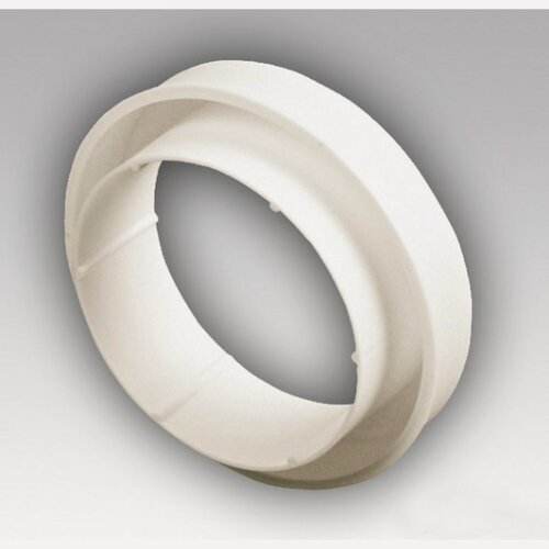 Изображение товара Переход вентиляционный ERA 1012.5РП, ПВХ, круглый, диаметр 100мм, белый