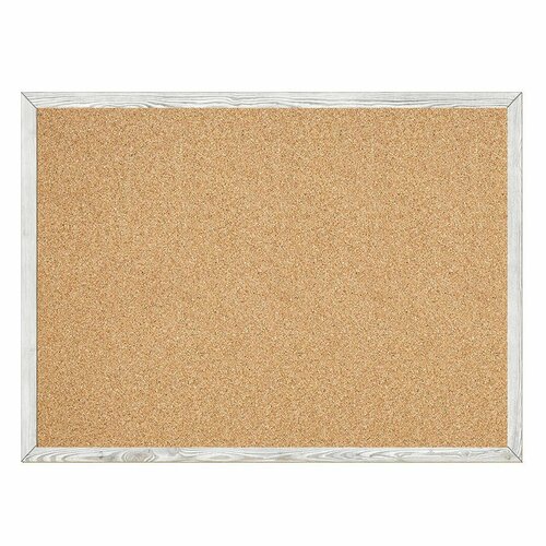 Пробковая доска 50х70 (см.) в деревянной раме, цвета 