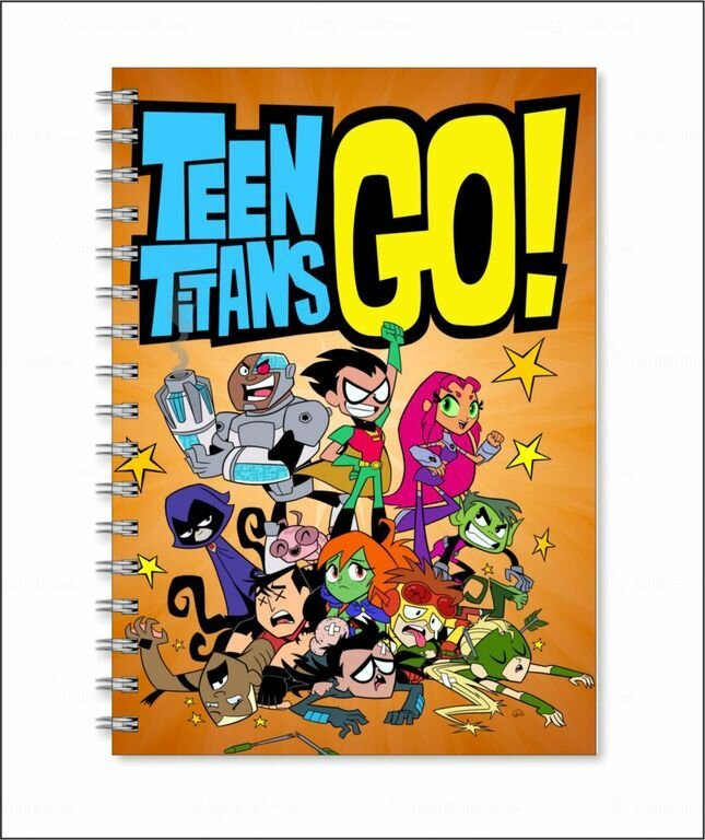 Тетрадь Юные Титаны Вперёд, Teen Titans Go №12