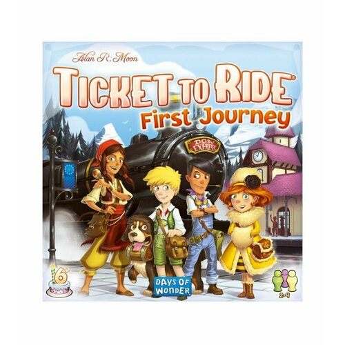 Настольная игра Days of Wonder Ticket To Ride Junior Первое путешествие (детская)