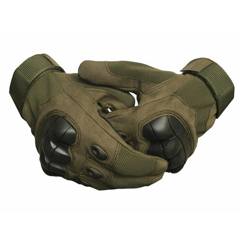 фото Перчатки военпро, горчичный