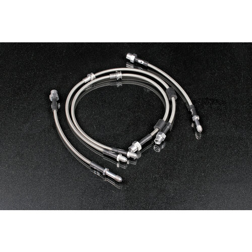 Шланги тормозные армированные BMW 1, 2, 3, 4, F20, F21, F22, F23, F30, F31, F32, F33, F34, F35, F36 2011->, к-т (4шт.) TBW3001-4P GOODRIDGE