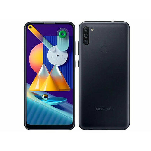 Матовая Гидрогелевая пленка на Samsung Galaxy M11/Самсунг Галакси M11, 1шт