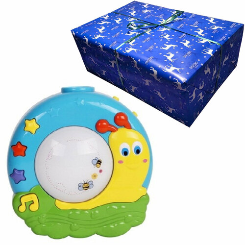 Игрушка Ночник подвеска на кроватку коляску Ночник для малышей Проектор / в подарочной упаковке