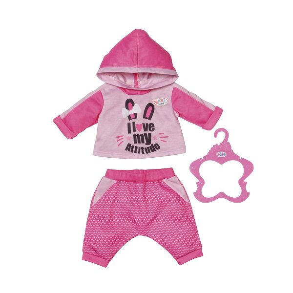 Игрушка Zapf Creation Baby Born Спортивный костюмчик Розовый 43 см 830-109/розовый